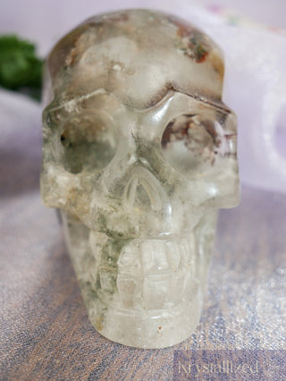 Garden Quartz Skull