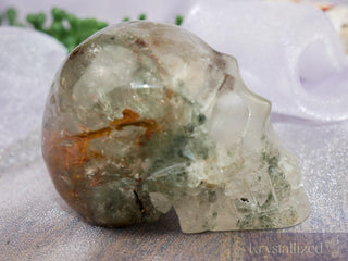 Garden Quartz Skull