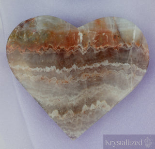 Agate Amethyst Hearts