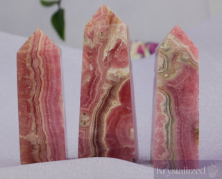 Rhodochrosite Points