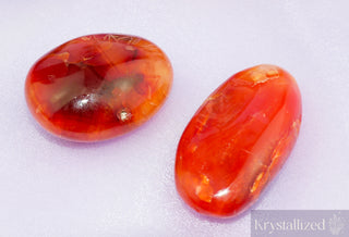 Carnelian Palm Stones