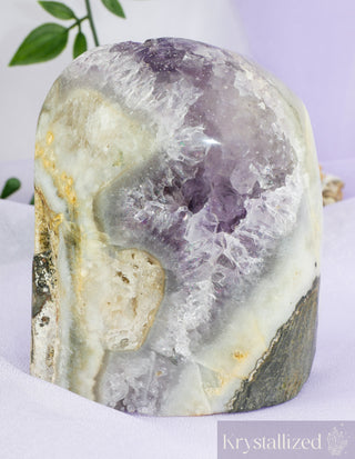 Amethyst Cave with Calcite