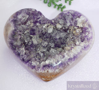 Amethyst Heart Cluster