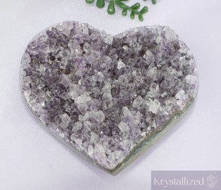 Amethyst Heart Cluster