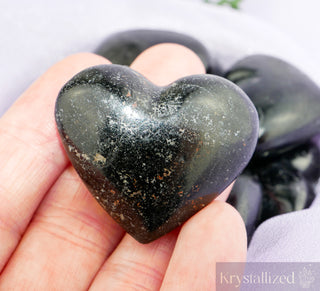 Black Tourmaline Hearts - Small