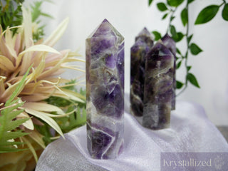 Amethyst Points - Chevron (Dream) - Krystallized