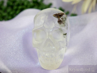 Garden Quartz Skull - Krystallized