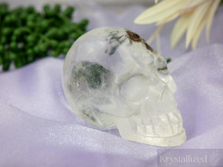 Garden Quartz Skull - Krystallized