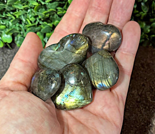 Labradorite Hearts - Krystallized