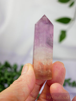 Rainbow Fluorite Points - Krystallized